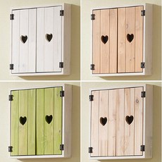 원목벽걸이인터폰박스수납함