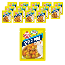 오뚜기 카레 과립형 약간매운맛, 100g, 16개