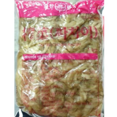 영화 식당용 업소용 일식 식자재 대용량 가게 절임 밑 반찬 짜사이 1kg 1개