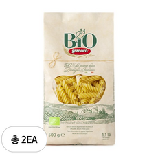 그라노로 유기농 푸실리, 2개, 500g