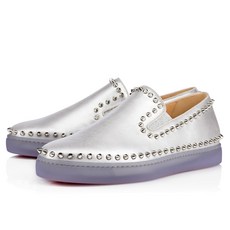 크리스찬루부탱 크리스찬 루부탱[Christian Louboutin] 2020 레저 실버 로우톱 리벳신발 D0002