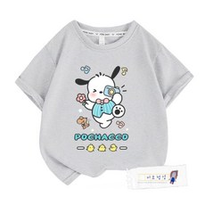 12컬러 미묘정성 산리오 포차코 카메라찰칵 반팔티