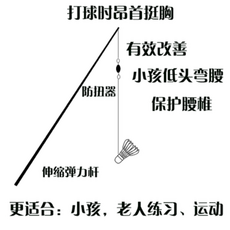 배드민턴 싱글 스윙연습기 혼자하는 솔로 자동으로 배드민턴을 돌려 혼자 하는 배드민턴 싱글 배드민턴 훈련기(베이스볼트