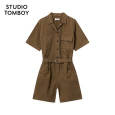 여성점프수트 데님 린넨 점프슈트 STUDIO TOMBOY 여름 신제품 65