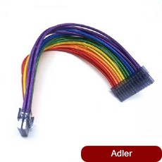 주변기기 연장 RGB 슬리빙 케이블 0.3m USB허브 변환젠더 PC 파워