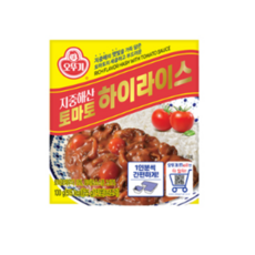 오뚜기 지중해산 토마토 하이라이스 고형 100g, 27개