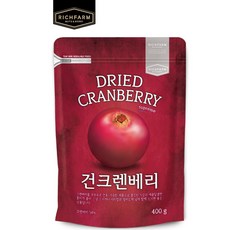 리치팜너트 건크렌베리, 400g, 1개