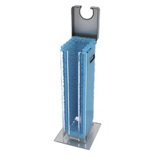 우산빗물제거기 털이 자동포장기 물받이 제수기 비닐1, 블루, 1세트