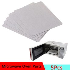 5pcs 13cm × 13cm 전자 레인지 운모 판 시트 예비 부품 도파관 커버 마그네트론 캡 전자 레인지 수리 부품, 5개
