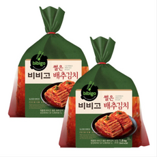 비비고 썰은 배추김치 1.8kg, 2개