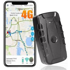 차량용 GPS 추적기 숨겨진 마그네틱 자동차 20000m아 자동차 오토바이 트럭 자산용 배터리 수명 실시간 추적 장치, 1개