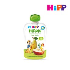 HiPP 힙 유기농 이유식 페어 애플 X 1팩, 1개, 배+사과