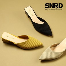 [무료배송][Gadae] Stylish 여성 5.5cm 스틸레토 뮬[Rosa-Knit]