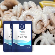 [닥터쭈] 냉동 쭈꾸미 500g(+소스180g) 프리미엄 절단 손질 주꾸미, 1개