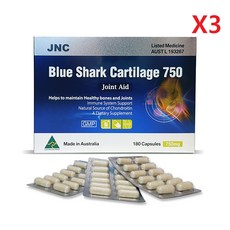 호주 JNC 청상어연골 750mg 180정-3개, 3개