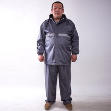 남자레인코트 특대사이즈 빅사이즈 우비 남녀 반사띠 분리식 레인팬츠 세트포장 주문제작가능