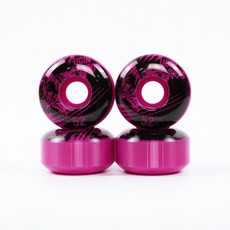 ugin 스케이트보드 바퀴 휠 4개 세트 Wild Wolf 52mm/100A pink