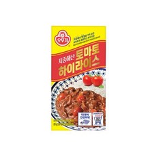 오뚜기 지중해산 토마토 하이라이스 고형, 200g, 13개
