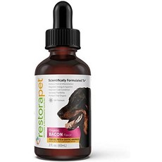  유기농 애완동물과 (개 고양이 말등) 의 항산화 액체 종합 비타민 에너지증가 와 관절 통증에 도움, 베이컨, 2온스 1병 