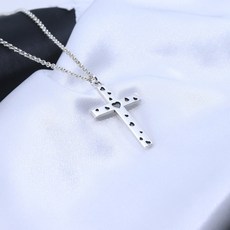 크롬하츠십자가목걸이