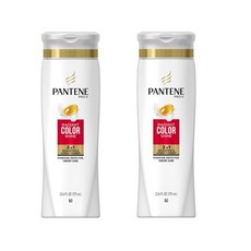 Pantene Radiant Color Shine 2 in 1 샴푸 및 컨디셔너 375ml(12 6 액량 온스) (2팩) 420837