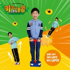 KC인증 키크니 스펀지 콩콩 점핑 실내 스카이 콩콩이 어린이 운동기구 장난감 선물, 상세페이지 참조, 1개