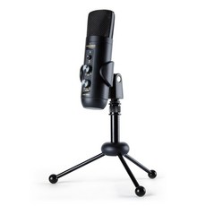 USB MPM4000U 마란츠 프로 마이크 콘덴서 마이크 음소거 기능 오디오, USB Mic w/ Monitoring & Mute B, 1개