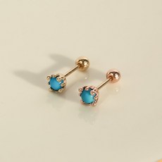 14k터키석피어싱