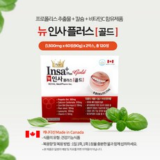 뉴인사 액티브 플러스 골드 60정 x2개 (총 120정), 120정