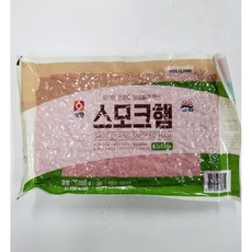 사조오양 스모크햄 0.5cm .5cm 1kg, 10개