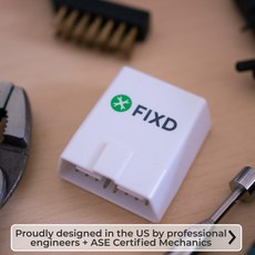 FIXD OBD-II 액티브 차량 상태 추적기 - 2세대 정품보장, 2