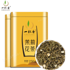 자스민차 농향형 우전 녹차 헝현말리화 허브차 총500g, 2개, 1개입, 250g