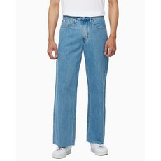 [100%정품] 캘빈클라인진 CALVINKLEINJEANS 남 라이트블루 90s 루즈핏 데님 J324992 1AA