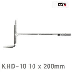 x 케이디와이 10 (1EA) 200mm KHD-10 T핸들소켓, 상세페이지 참조