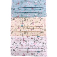 꽃무늬일회용마스크