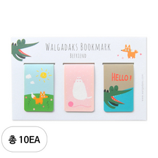 왈가닥스 마그네틱 북마크 3p, 비프렌드, 10세트