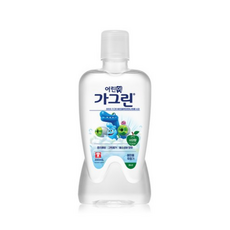 가그린 어린이 에프 유아구강세정제 사과, 2개, 380ml
