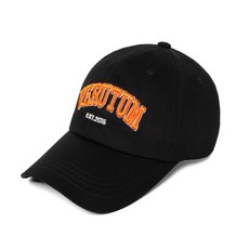정품 베루툼 볼캡 HW-BC189 : Volume Arch Logo CapㅣBlack Orange