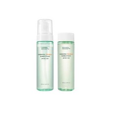 라운드어라운드 그린티 트러블 버블폼 200ml+200ml 리필 기획, 200ml