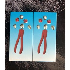 조개 오프너 바지락 클램 까기 꼬막 조개칼 껍질 해산물 기구 굴 석화 어패류 제거기 펜치, 2개 세트, 1개