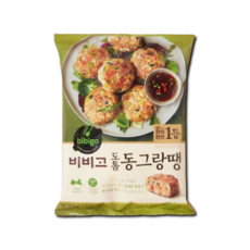 [트레이더스] 비비고 한식 도톰 동그랑땡 1.2kg 아이스박스 아이스팩포장 /냉동식품 1.2kg, 1개
