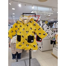 아가방[동아쇼핑점] 30%세일 빠른선택 / 디즈니 콜라보 남자아이 여자아이 공용 보슬보슬비 맞으며 어린이집등원룩 눈에 확뛰는 귀여운 미키 윙크롱우비