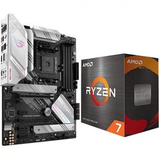 마이크로 센터 AMD 라이젠 75700X 8코어 16 나사산 잠금 해제 데스크톱 프로세서 번들 ASUS ROG Strix B550A AM4 Zen 3 Ryzen 5000 ATX - 라이젠75700