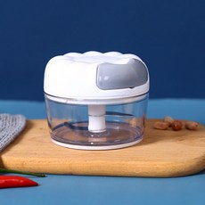 수동 마늘가는기계 고기분쇄기 야채다지는기계, 하얀