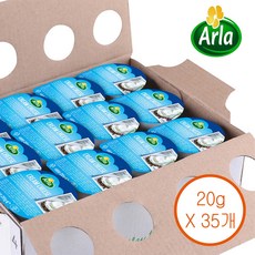 Arla 알라크림치즈 20g 포션 수량선택, 35개