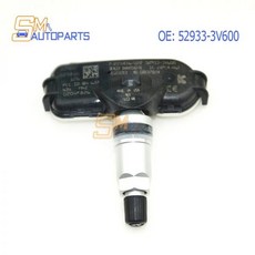 공기압 센서 TPMS 1PCS 52933 3V600 타이어 압력 모니터링 Hyundai Grandeur i40 Rio Hi Line Azera HG 2014 2015 2016 20, 1개