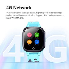 4G LTE 스마트 시계 적외선 온도계 온도 감지 양방향 통신 GPS WiFi LBS LTE 실시간 어린이 GPS 시계, 본상품, 본상품