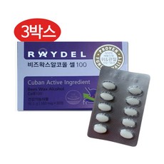 비즈왁스알콜  레이델 비즈왁스알코올 셀100 30정 1박스 3개 