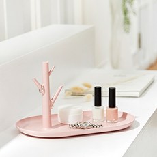 차키트레이 열쇠 악세사리 악세서리 반지 귀걸이 목걸이 쥬얼리 주얼리 머리끈 보관함 수납함 정리함 두는곳, 1개
