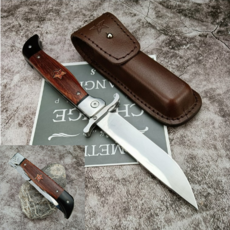 셰프나이프 주방칼 식도 다마스커스칼 러시아 Nkvd 소련 Finka NKVD 야외 생존 사냥 캠핑 낚시칼, 02 A rosewood handle, 1개